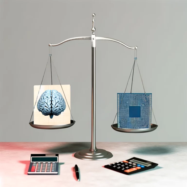 DALL·E 2024-02-21 17.45.46 - A conceptual image representing the article about the use of artificial intelligence in the field of accounting and auditing. The image should feature